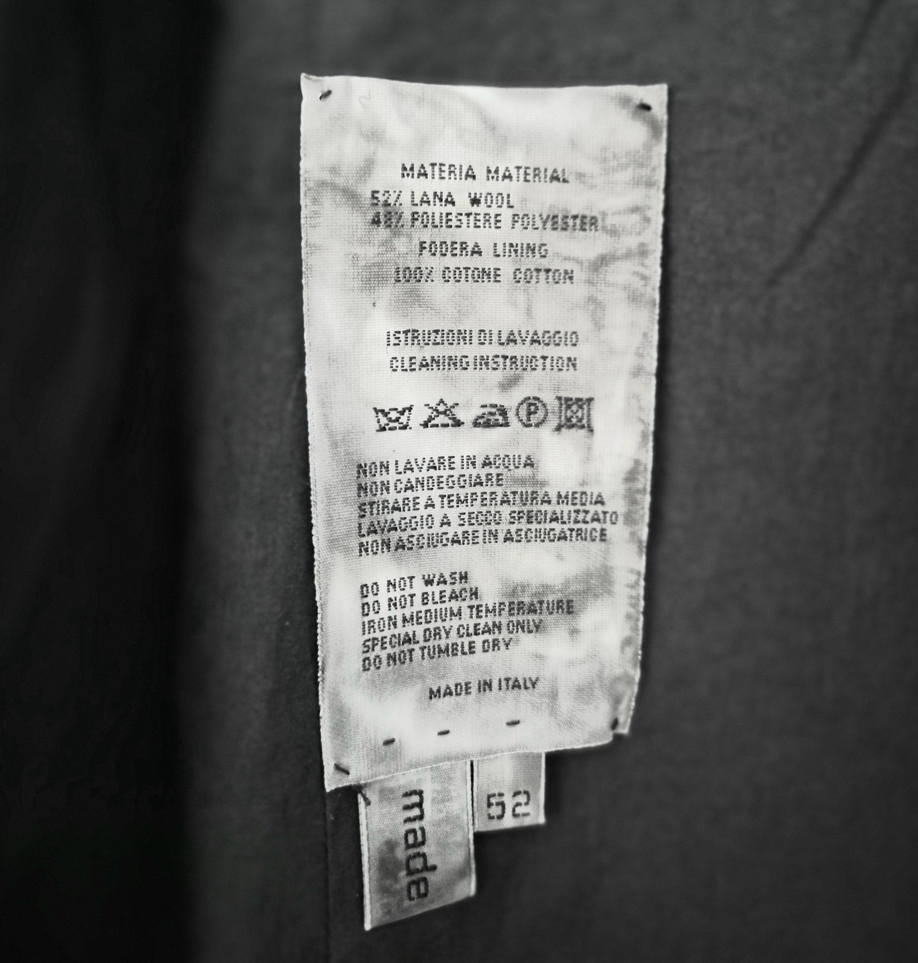 A1923 A1923 Black Coat Size US L / EU 52-54 / 3 - 11 Thumbnail