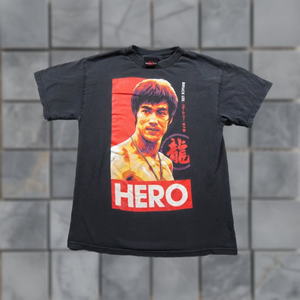 Lee VINTAGE Bruce Lee Shirt Mens Small Black Martial Arts Graphic Tee Y2K Adult Shirt Mens Small Black Graphic Print Tee Bruce Lee Size US S / EU 44-46 / 1 - 1 Thumbnail