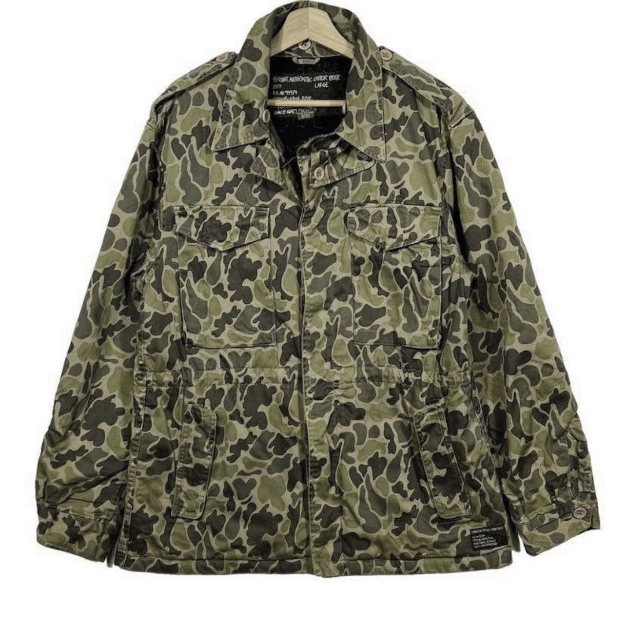 Stussy Camo Jacket | Grailed