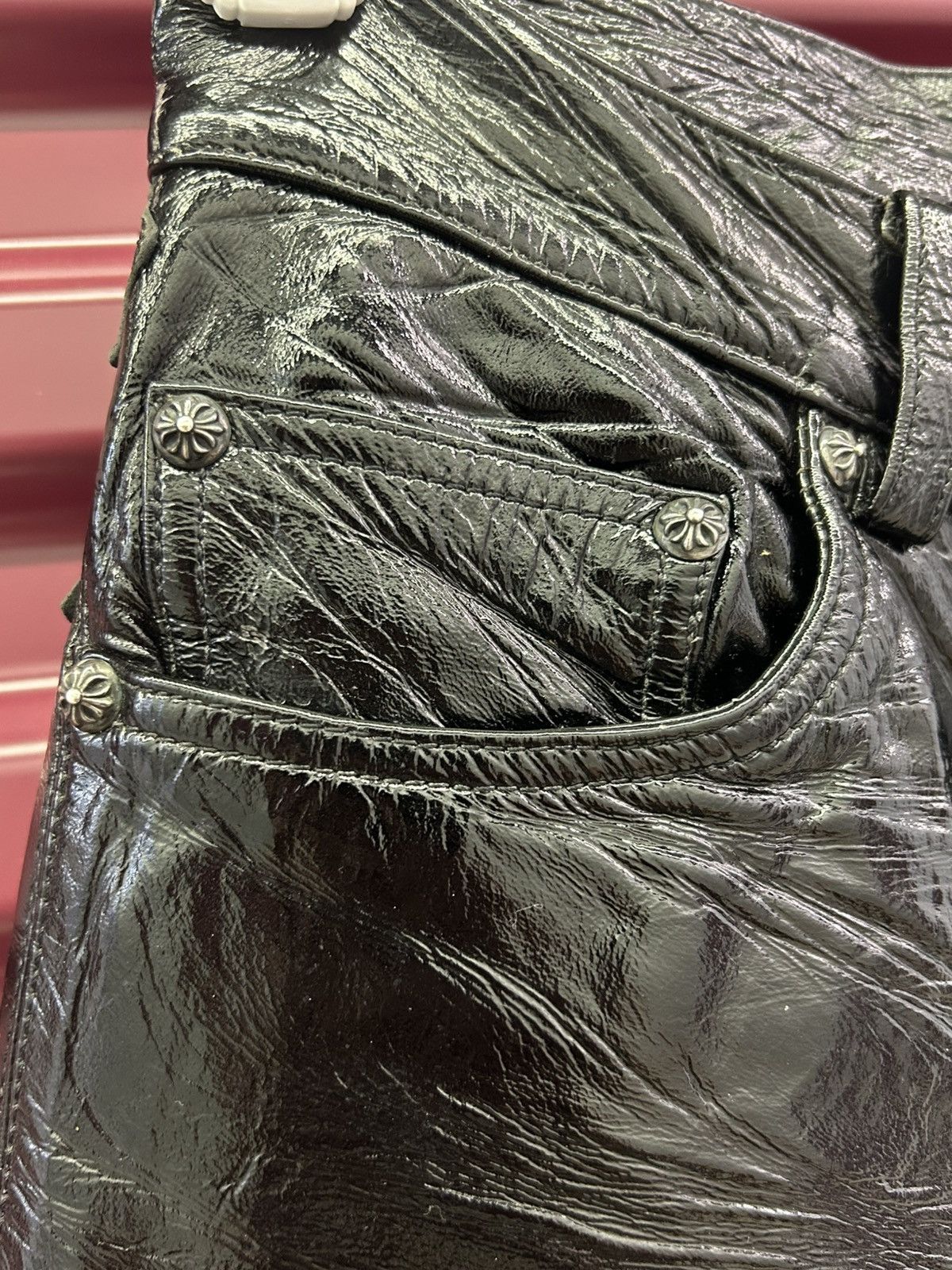 Chrome Hearts Chrome Hearts Vintage Flooded Fleur Knee Pants Size US 26 / EU 42 - 6 Thumbnail