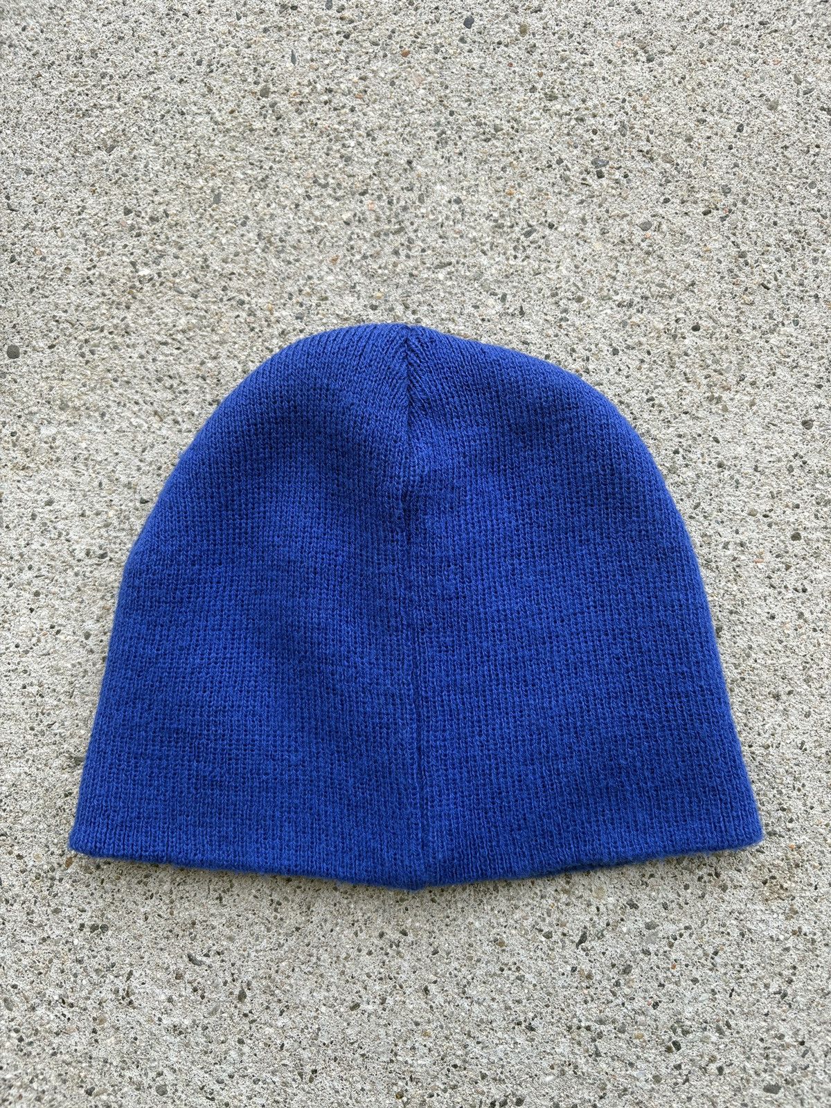 Makaveli × Vintage Vintage 2000s Y2K Makaveli Branded Blue Snow/Ski Beanie Size ONE SIZE - 2 Thumbnail