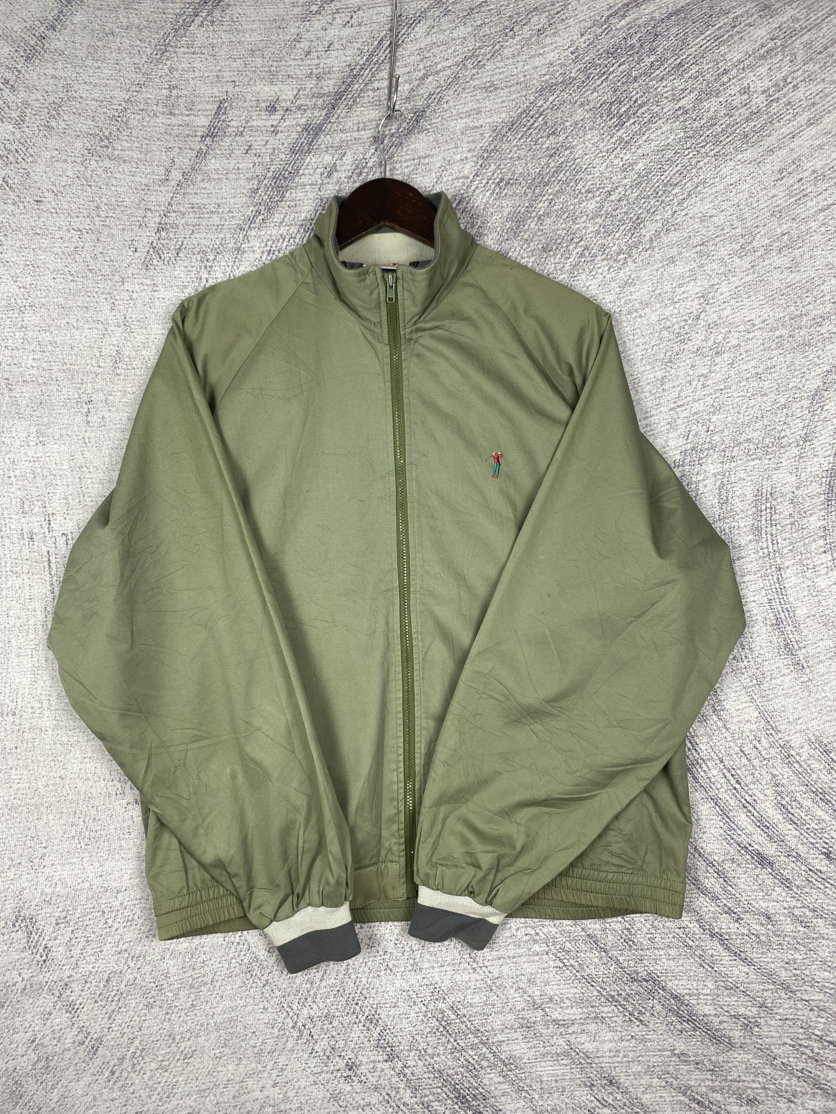 Dunlop Vintage Dunlop Zip Up Plain Canvas Jacket Size US M / EU 48-50 / 2 - 5 Thumbnail