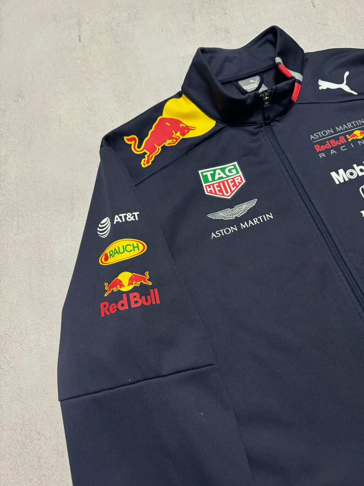 Puma × Red Bull Vintage Puma Red Bull Jacket Racing Aston Martin F1 Big Logo Size US XXL / EU 58 / 5 - 7 Thumbnail