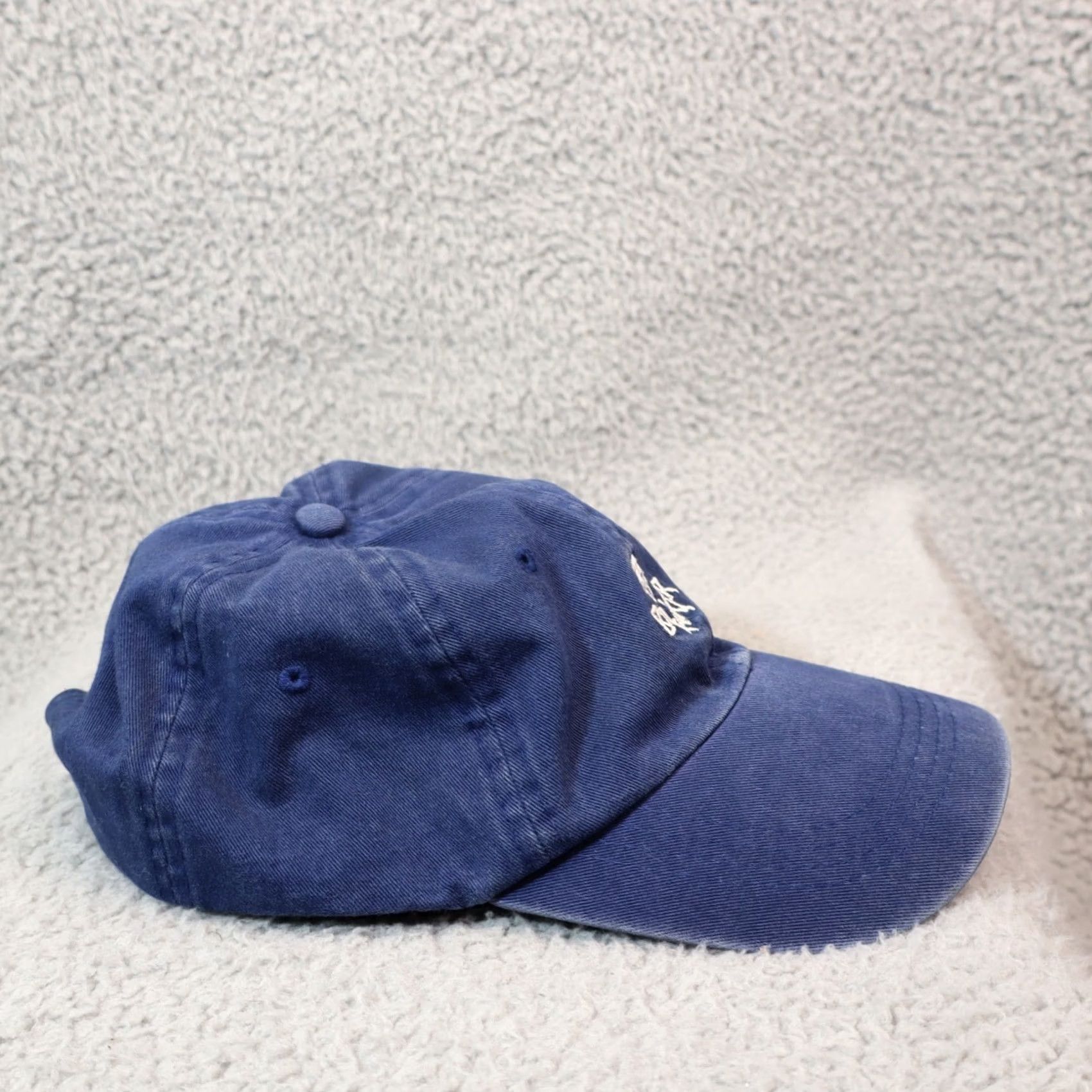 Vintage Blackjack DMD Hat Blue Strapback Skater Streetwear Patch Breaker Back Size ONE SIZE - 3 Thumbnail