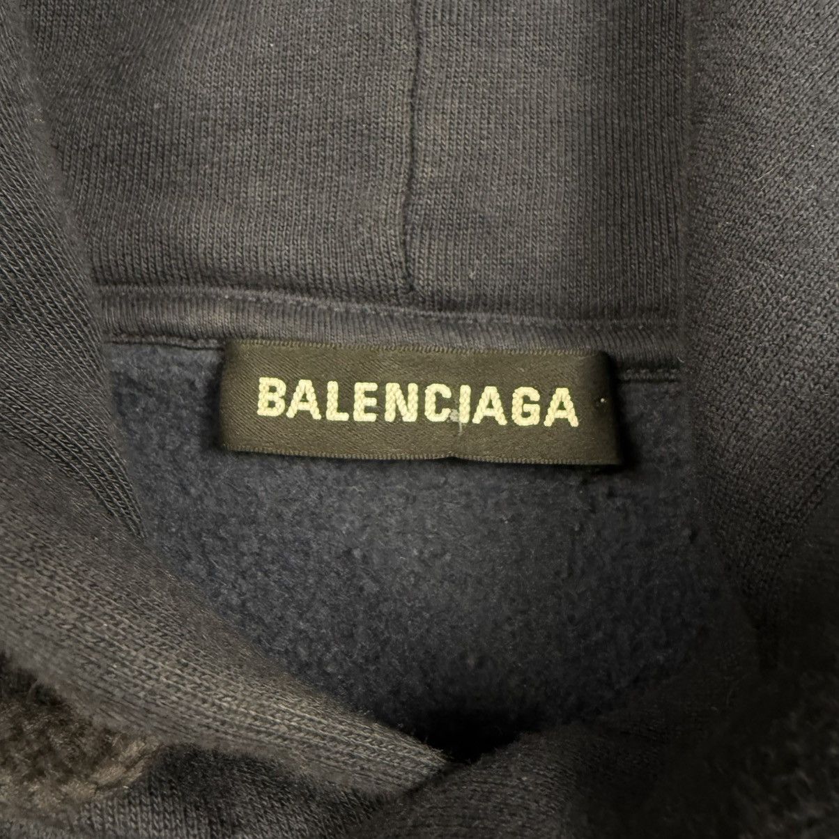 Balenciaga Balenciaga Big Logo ‘Navy’ Hoodie Size US S / EU 44-46 / 1 - 5 Thumbnail