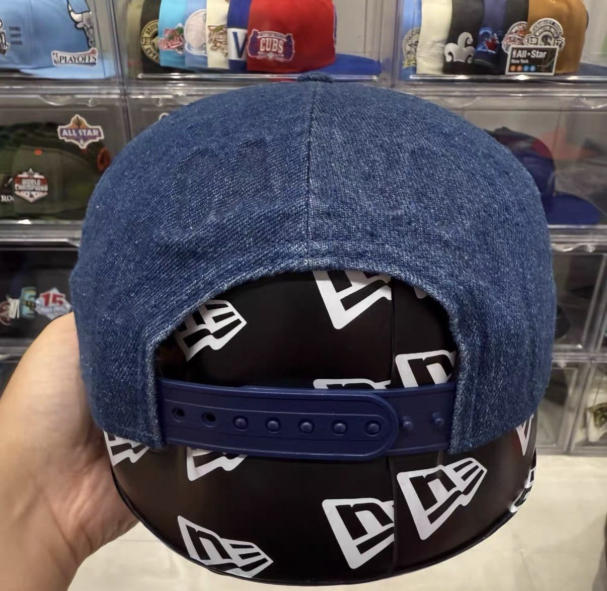New Era New Era NBA Cleveland Cavaliers Denim Baseball Cap J32 Size ONE SIZE - 3 Thumbnail