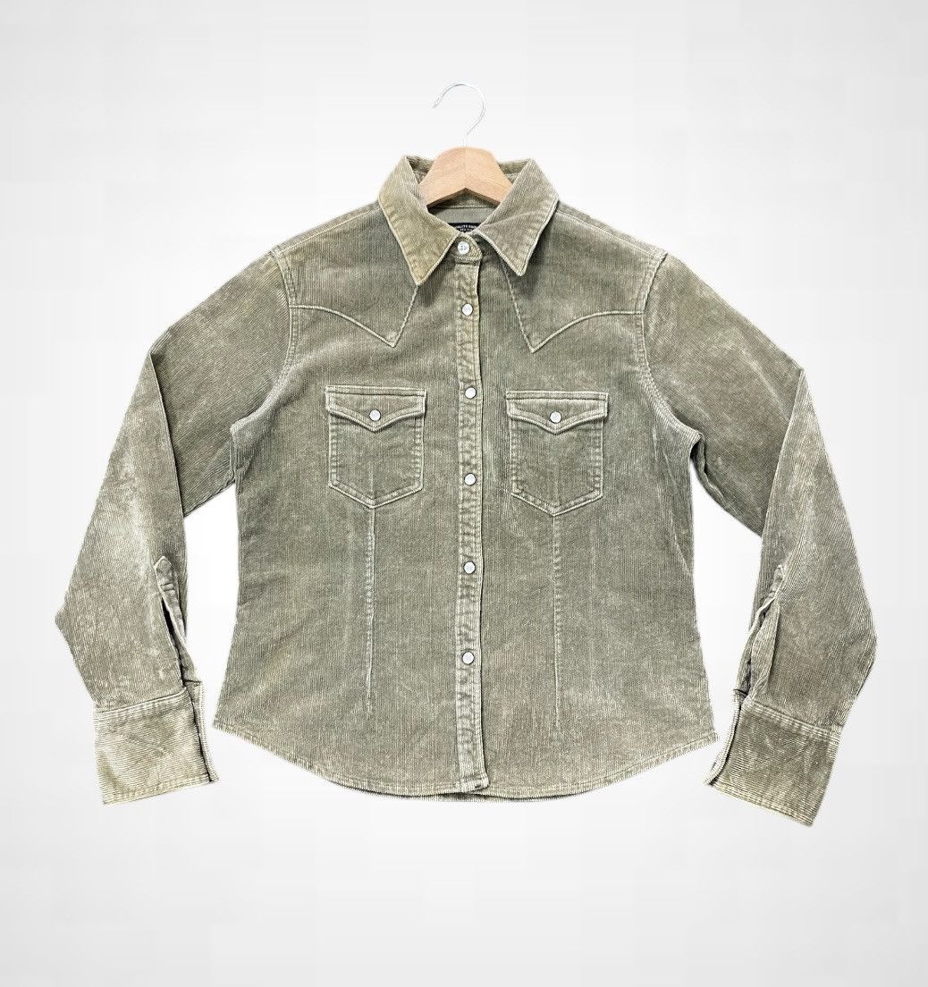 Polo Ralph Lauren Rare Ralph Lauren Button Tap Corduroy Jacket Size S / US 4 / IT 40 - 3 Thumbnail