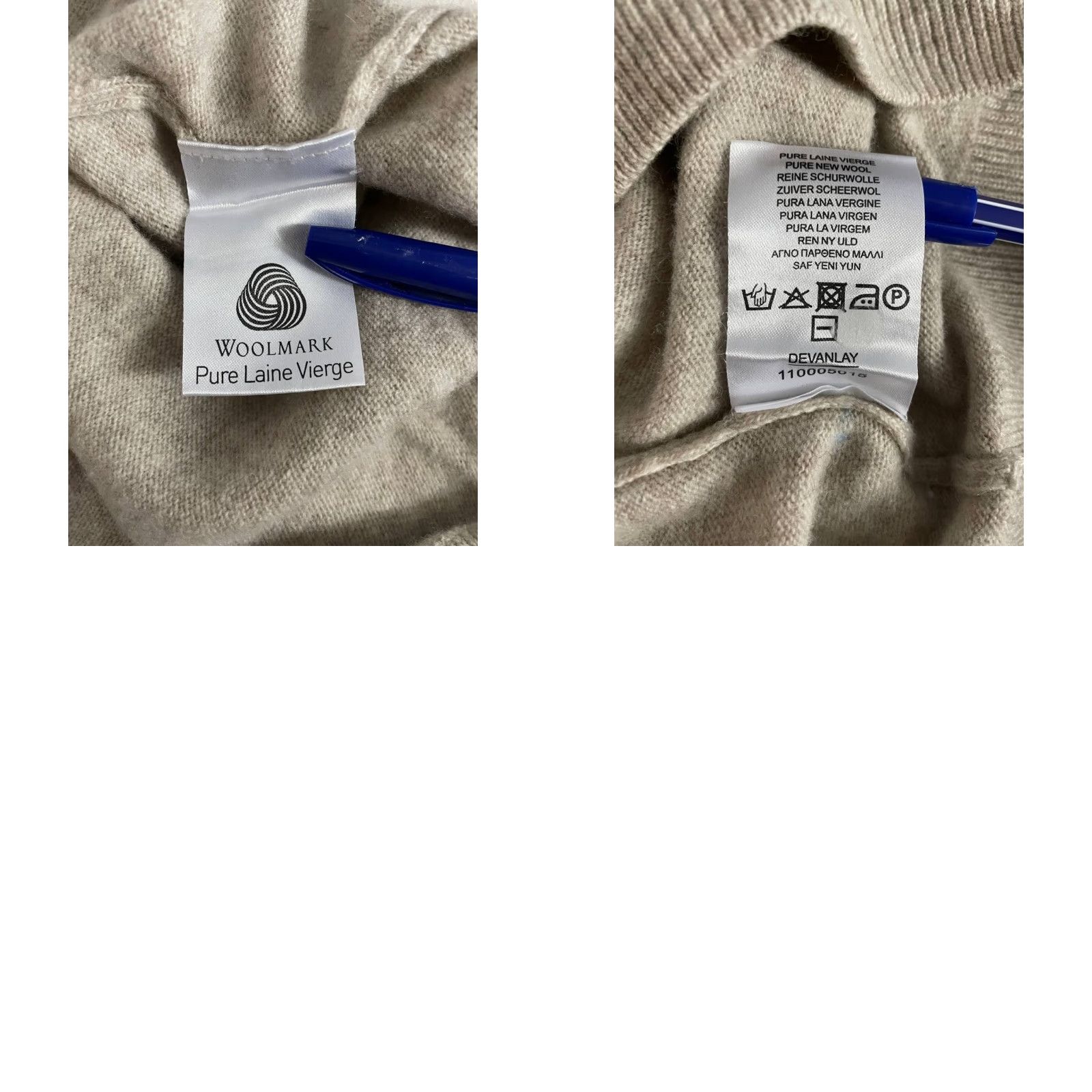 Lacoste Lacoste Sweater Mens XL Light Gray Lana Long Sleeve Crew Neck Pullover Regular Size US XL / EU 56 / 4 - 9 Thumbnail