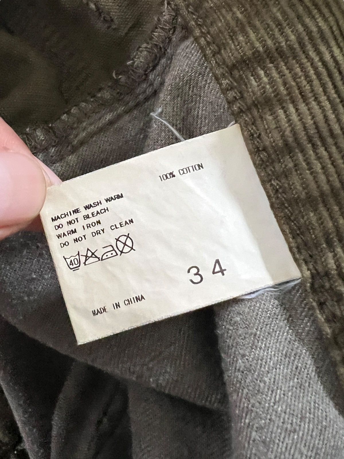 Journal Standard Vulture By Journal Standard Rebuilt Corduroy Pants Size US 35 - 15 Thumbnail