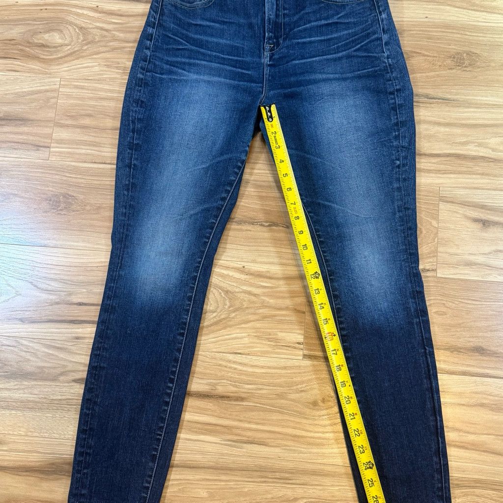 Lucky Brand Lucky Brand Olivia Skinny Jeans Dark Wash – Women’s 8 / 28 Size 24" / US 00 / IT 34 - 3 Thumbnail