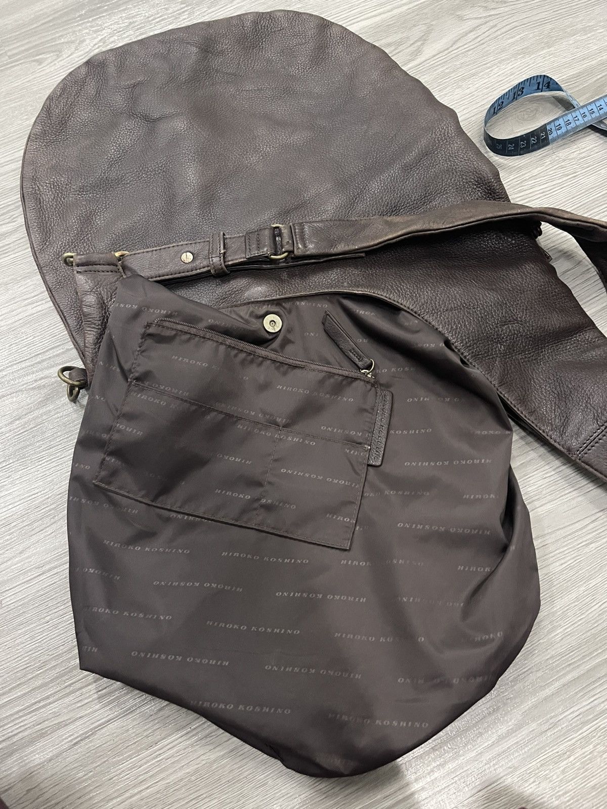 Genuine Leather Hiroko Moon Crossbody Leather Bag Size ONE SIZE - 13 Thumbnail