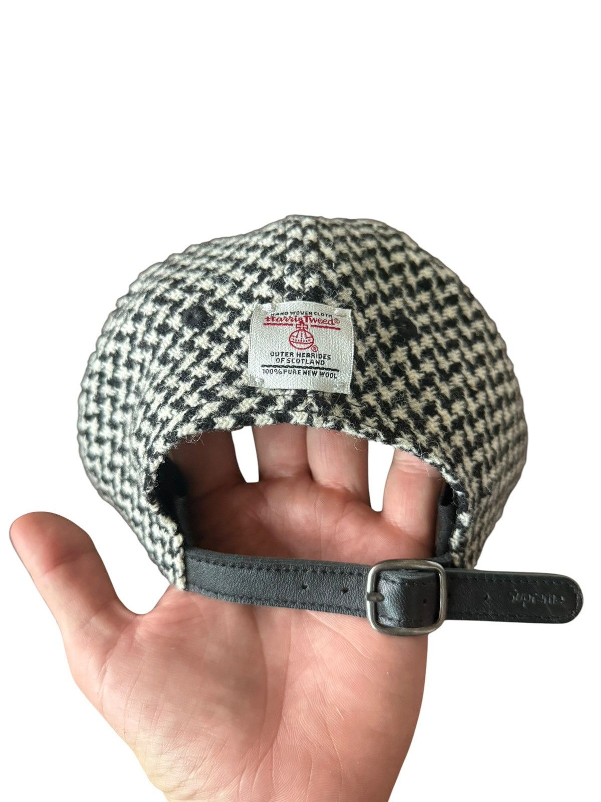 Supreme Supreme Harris Tweed Harris Tweed Classic Logo 6 Panel White Size ONE SIZE - 7 Thumbnail
