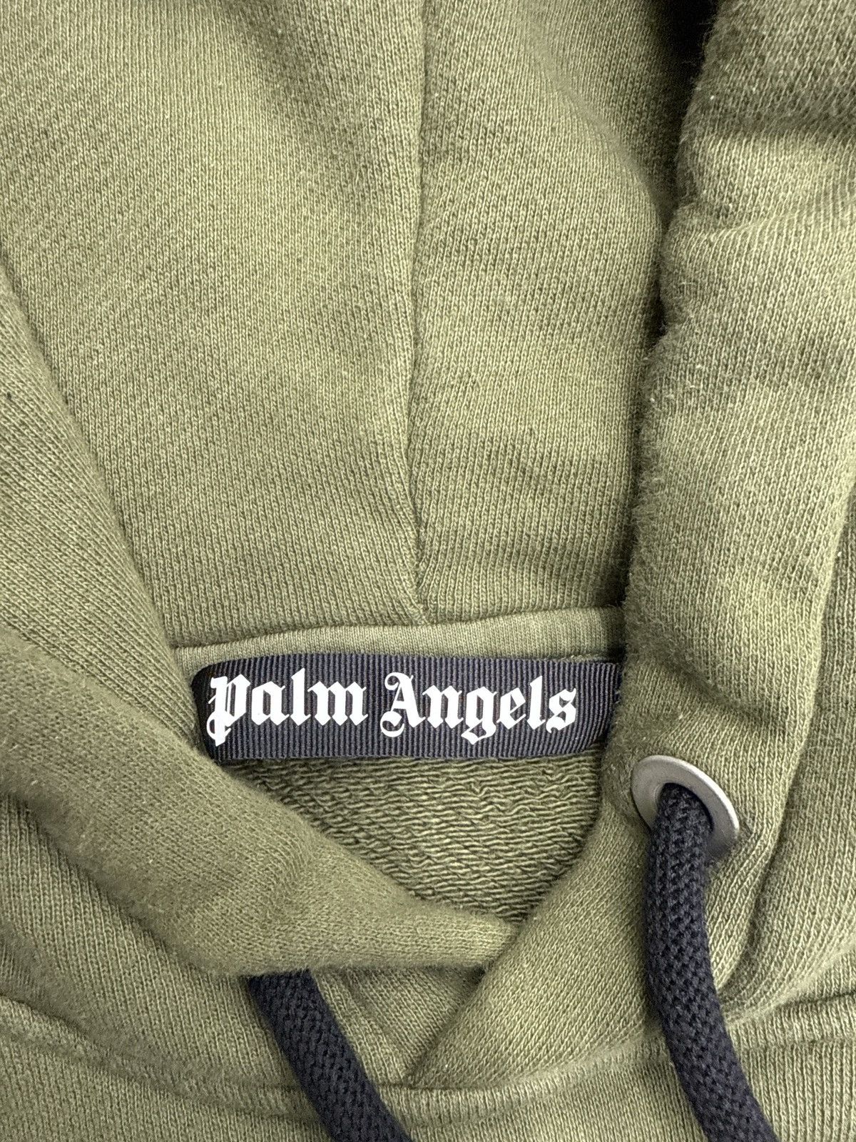Palm Angels Palm Angels Pin-Up Hoodie Military Green Size US L / EU 52-54 / 3 - 3 Thumbnail
