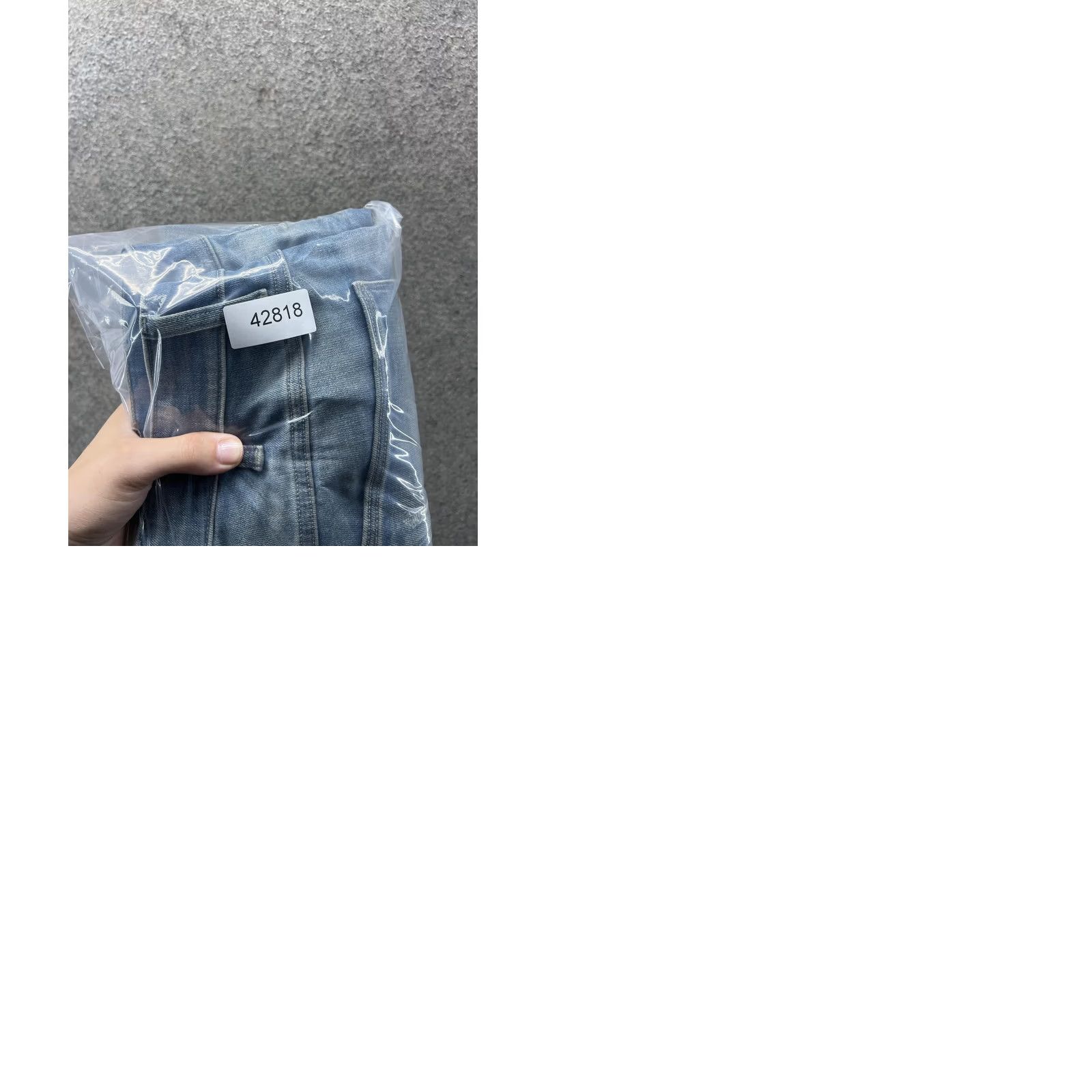 Vintage G-Star RAW Jeans Slim Skinny 33x32 Blue Denim 3D Zip Knee Biker Mens Size US 33 - 9 Thumbnail