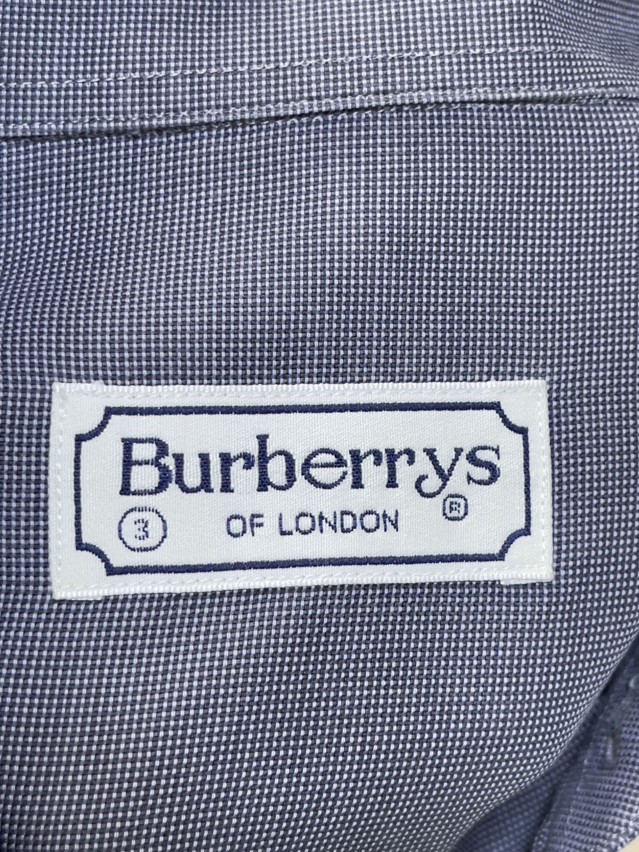 Burberry vintage shirt Burberry london size L Size US L / EU 52-54 / 3 - 8 Thumbnail