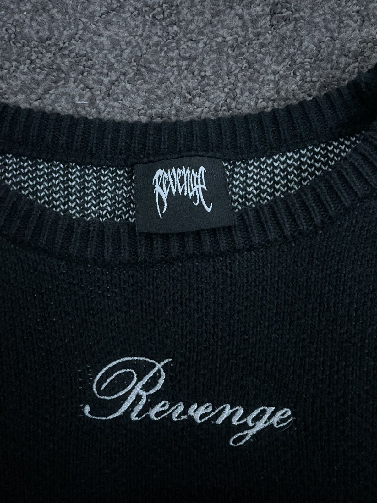 Revenge Revenge Knit Sweater Size US L / EU 52-54 / 3 - 8 Thumbnail