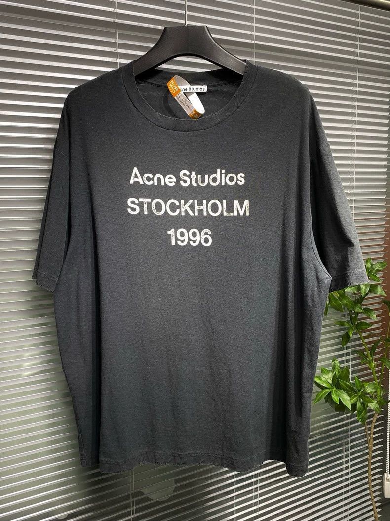 Acne Studios Acne Studios made old short-sleeved T-shirts- Size US XL / EU 56 / 4 - 4 Thumbnail