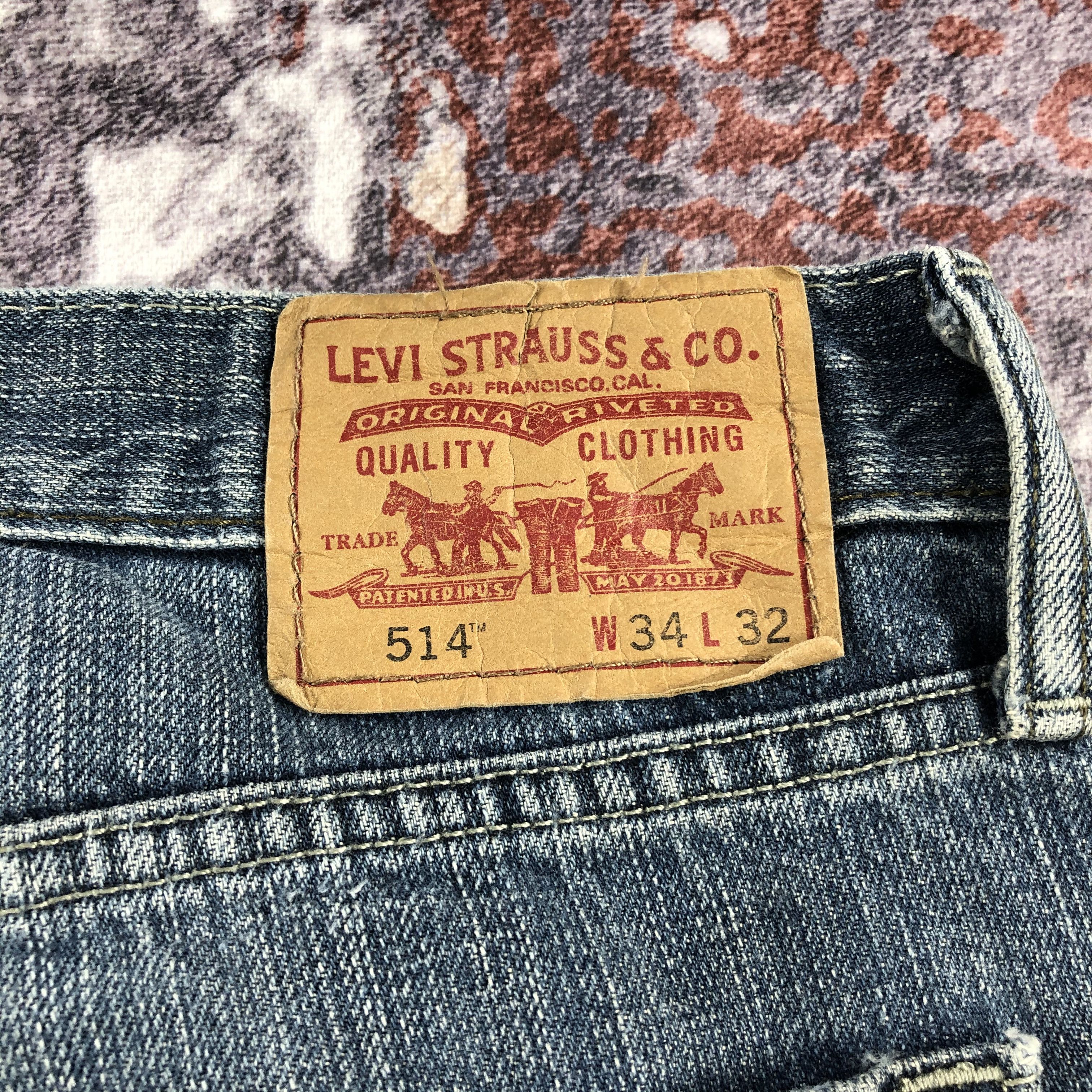 Levi's × Vintage Vintage Levis 514 Earth Tone Jeans-JM2286 Size US 36 / EU 52 - 6 Thumbnail