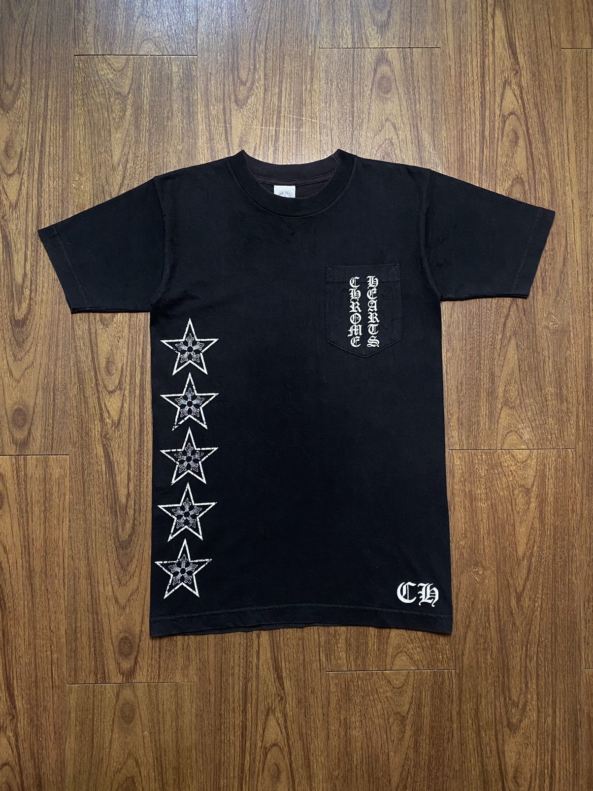 Chrome Hearts Star T Bar Logo Pocket Tee