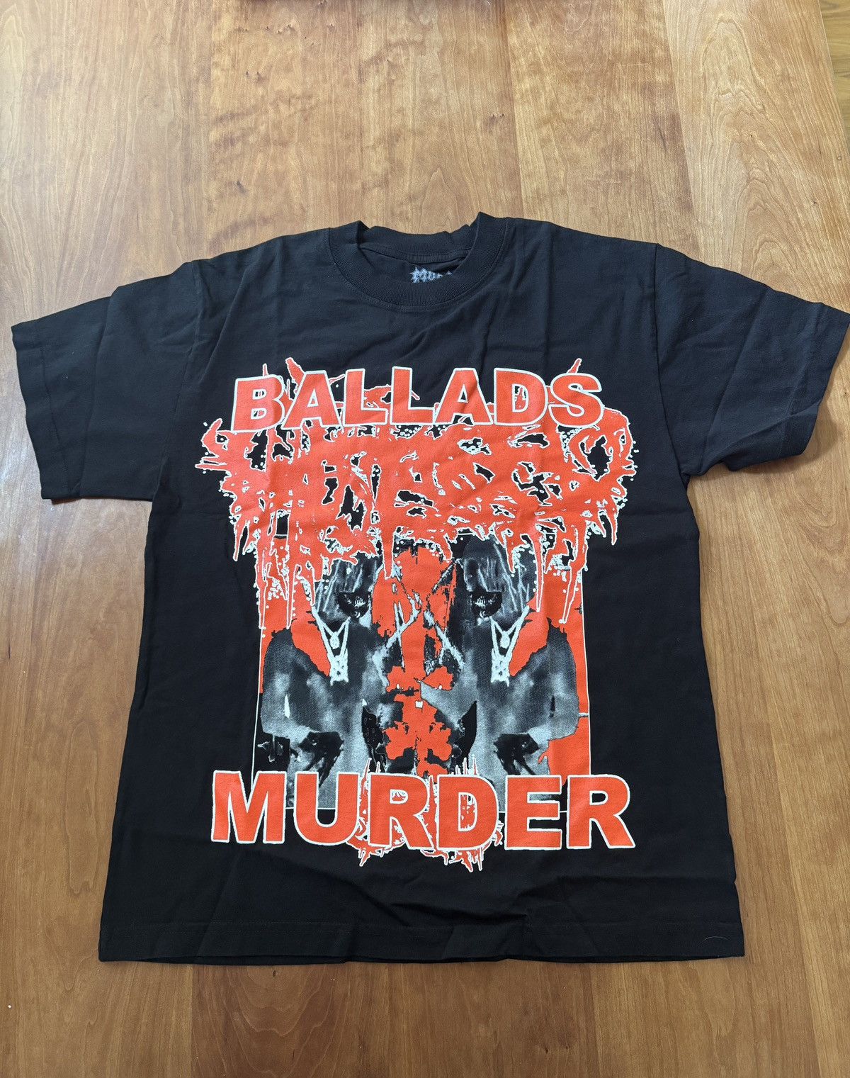 Ken Carson Ken Carson Ballads Murder tee black Size US M / EU 48-50 / 2 - 1 Thumbnail