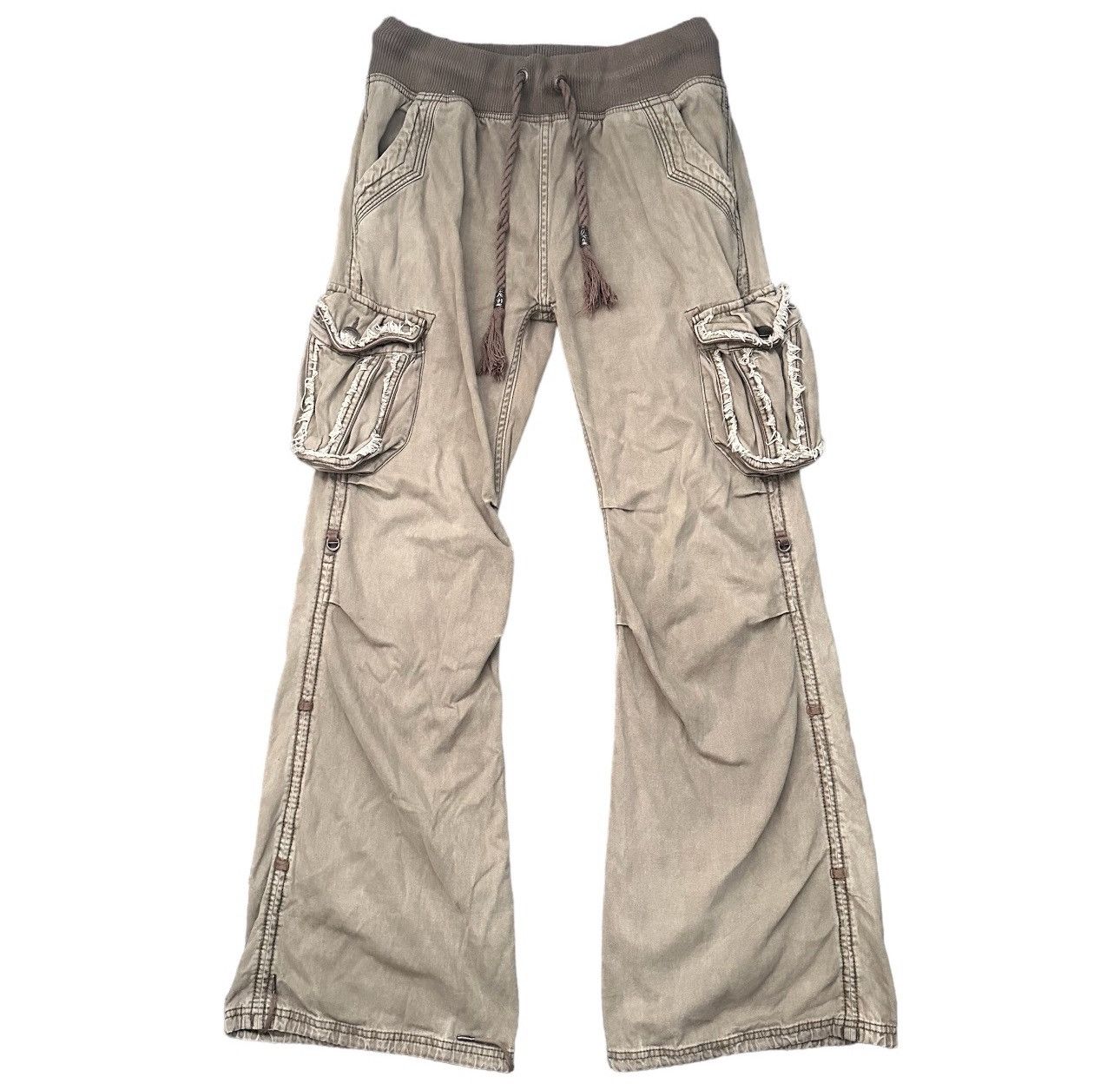 If Six Was Nine G.O.A Parachute Flared Cargo Pants | Grailed