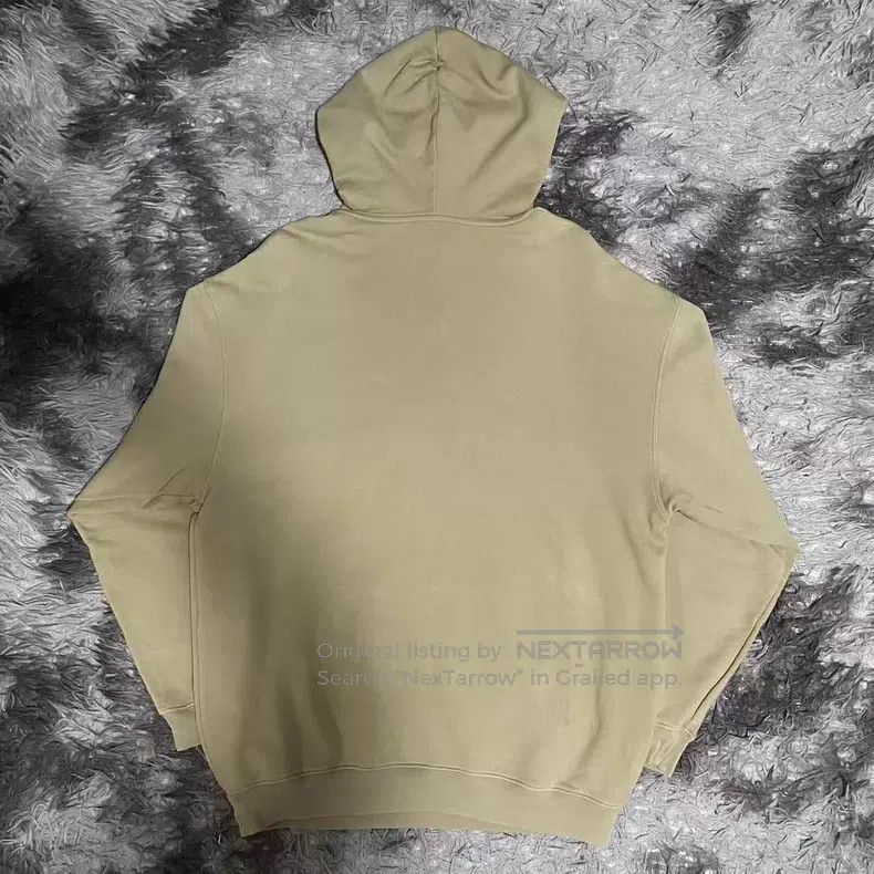 Balenciaga Balenciaga Wheat Ear Logo Hoodie Khaki Hooded Sweatshirt Size US XS / EU 42 / 0 - 2 Thumbnail