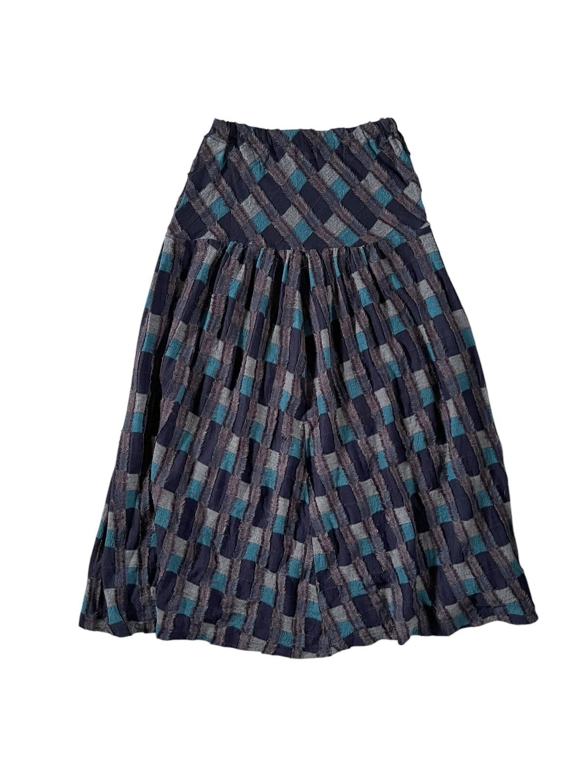 Issey Miyake Vintage Issey Miyake Plantation Maxi Skirt Size 28" / US 6 / IT 42 - 2 Thumbnail