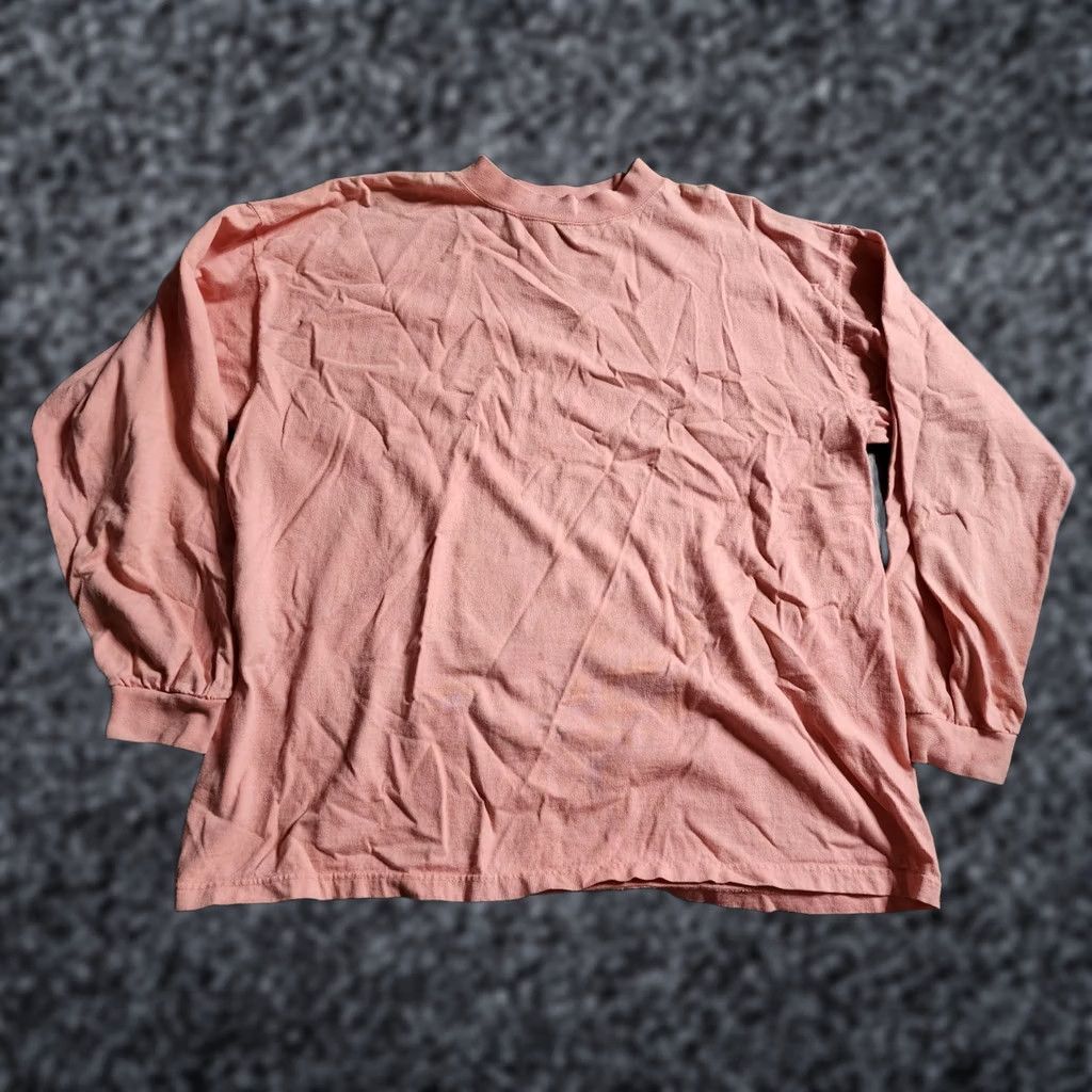 Vintage VINTAGE Pluma Shirt Mens L Heavyweight Long Sleeve Mockneck 90s T Shirt Distressed Cotton Orange, Preshrunk, Regular Fit, United States Men Size US L / EU 52-54 / 3 - 1 Thumbnail
