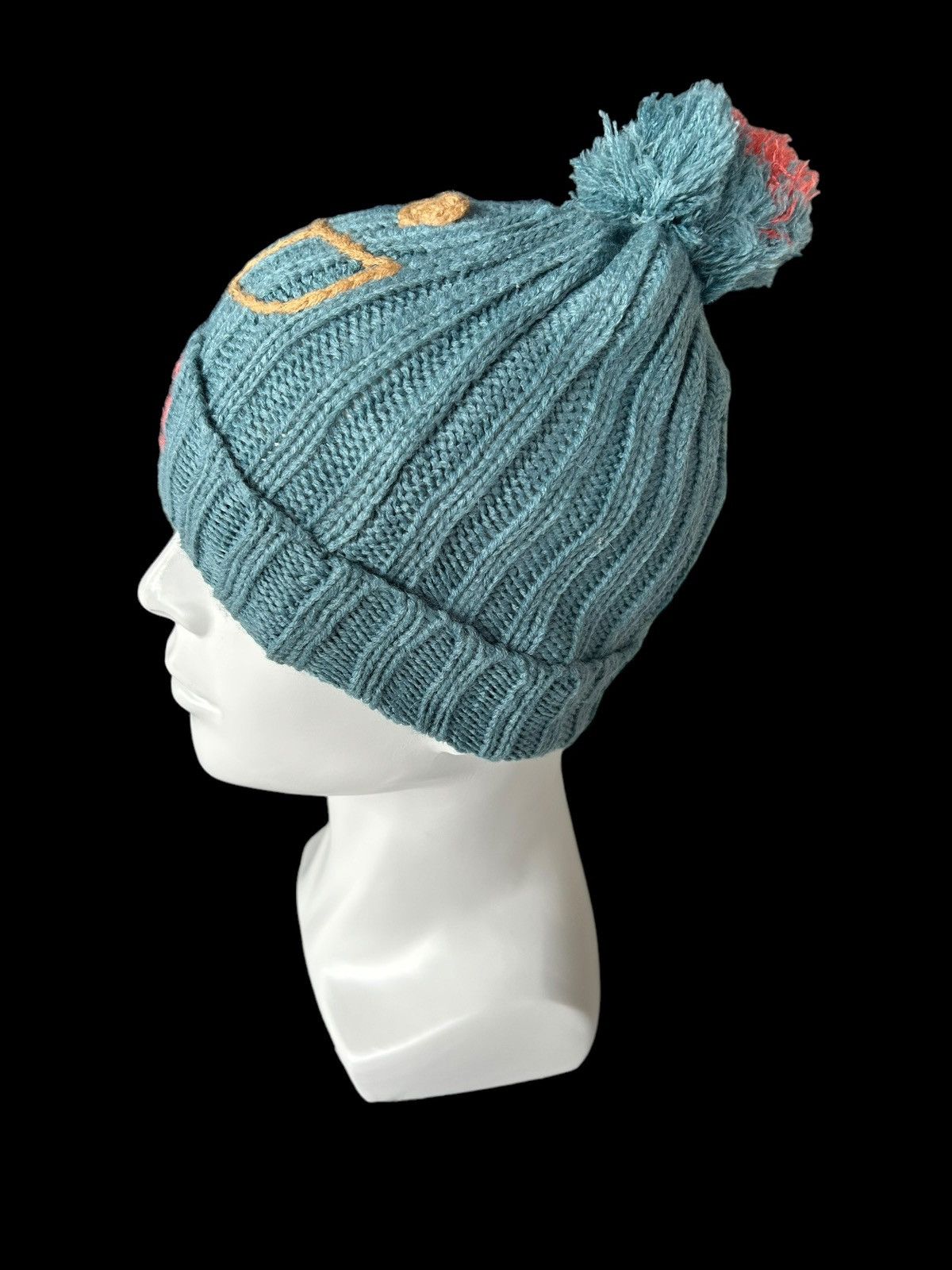 Japanese Brand × Kapital × Vintage Smile Japanese style knitt Beanie Hats Size ONE SIZE - 2 Thumbnail