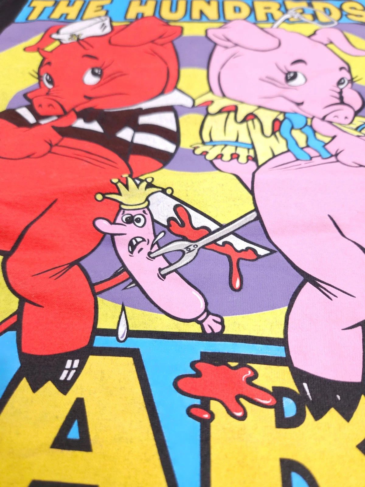 The Hundreds The hundreds X Frank Kozik Dark Secret Shirt Pigs Art M Size US M / EU 48-50 / 2 - 6 Thumbnail