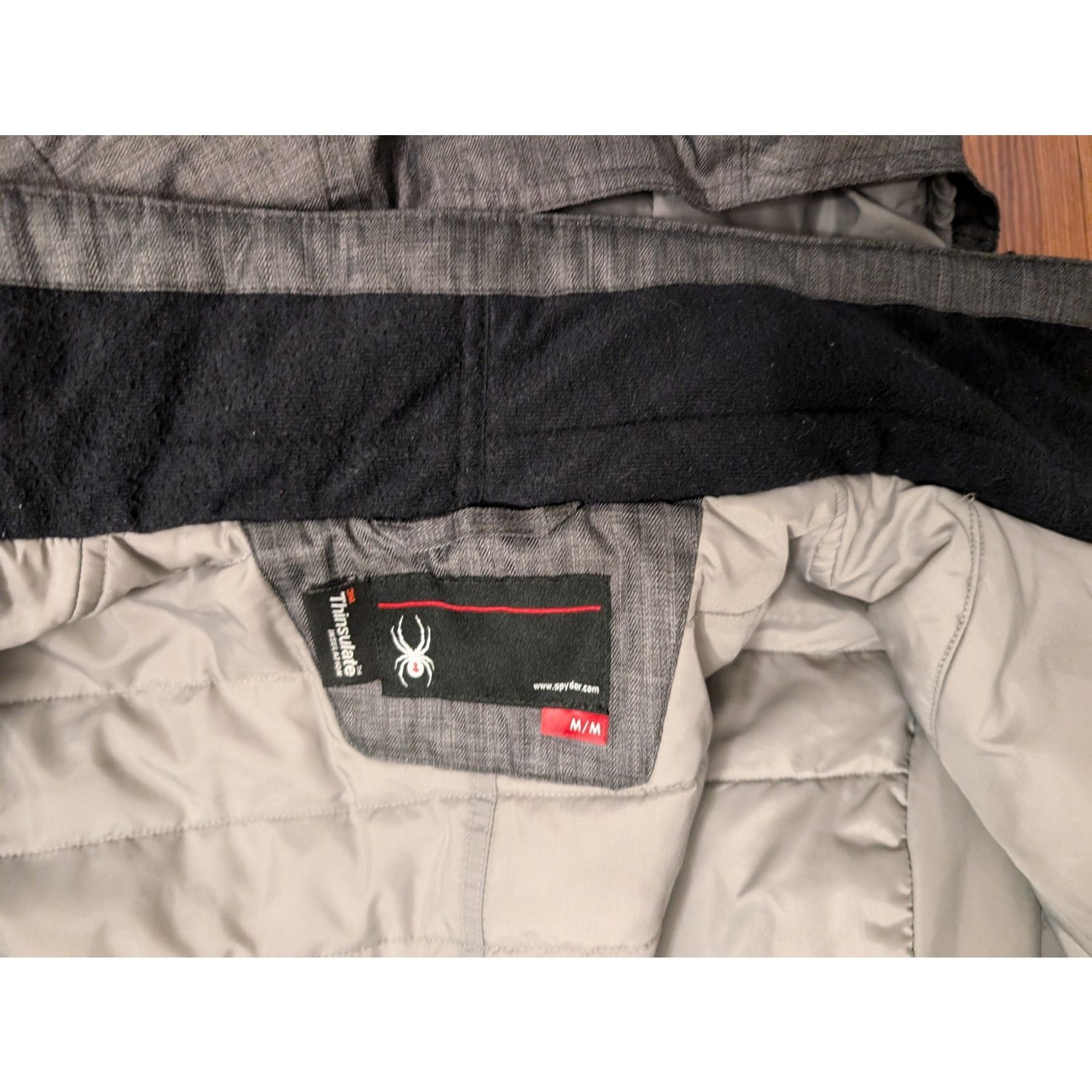 Spyder Spyder Gray Mens Medium Jacket in good condition Size US M / EU 48-50 / 2 - 7 Thumbnail