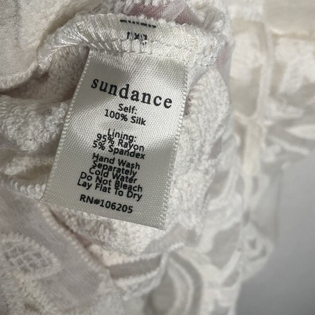 Other NWOT Sundance Silk Sheer Susannah Lace Overlay Midi Dress L Size L / US 10 / IT 46 - 5 Thumbnail