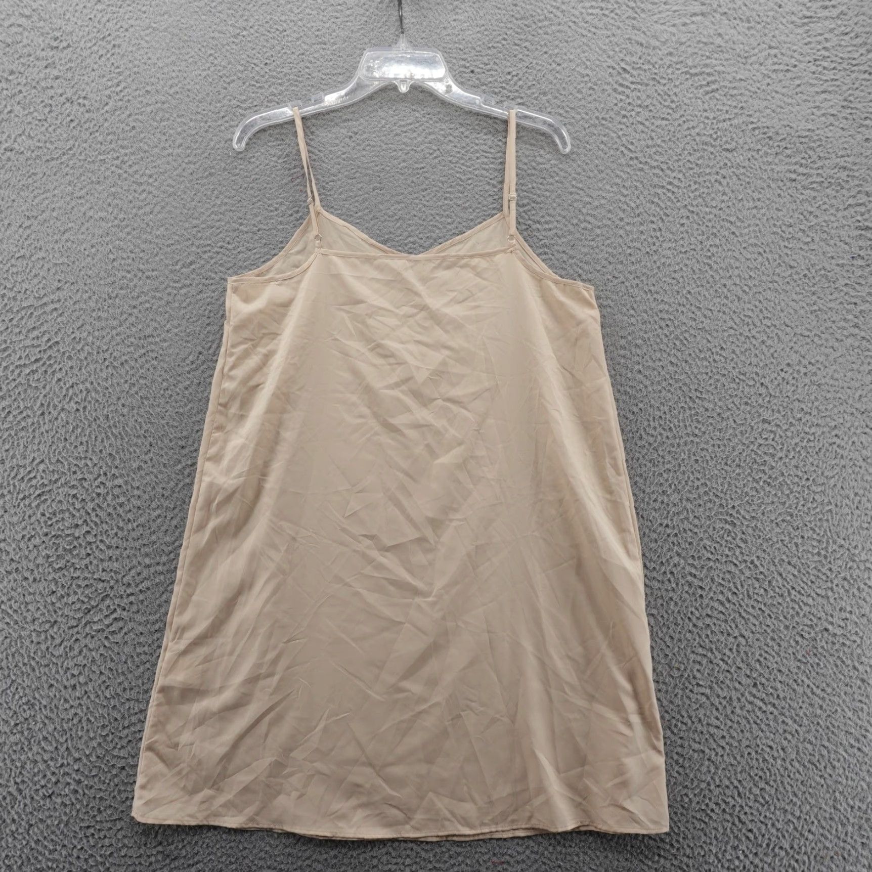 Vintage Julia Jordan Dress Women S Beige Spaghetti Strap Slip Dress Mini Casual Lounge Wear NEW Size S / US 4 / IT 40 - 2 Thumbnail