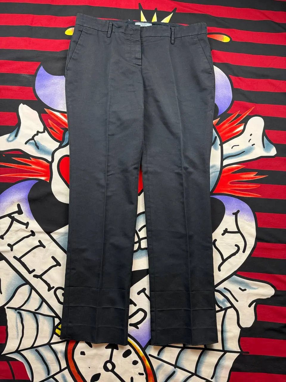 Prada Prada womens casual pants in black Size 40IT Size 34" / US 12 / IT 48 - 1 Thumbnail