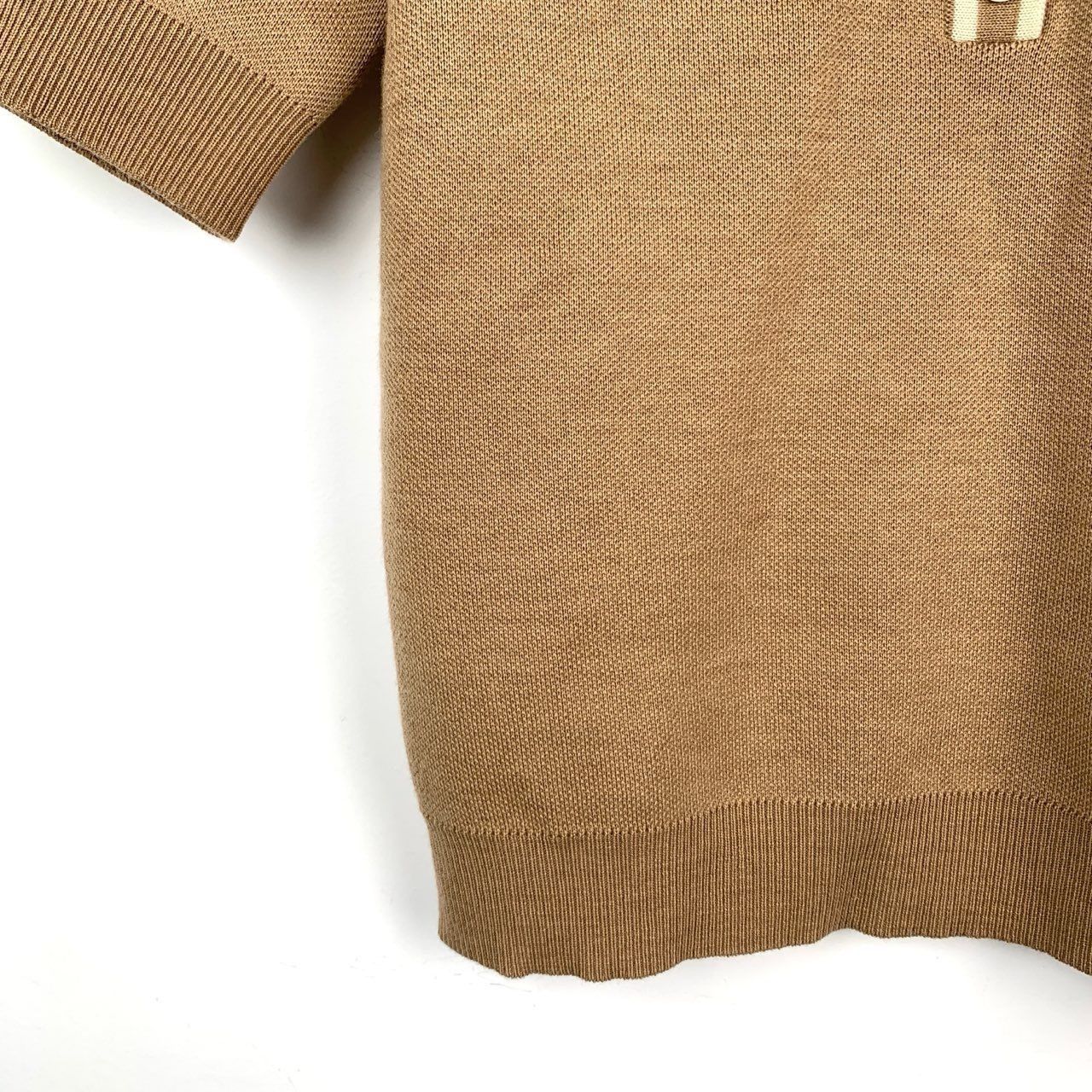 Gucci Gucci Made In Italy Brown Wool Short-Sleeve Sweater XS With Size XS / US 0-2 / IT 36-38 - 5 Thumbnail