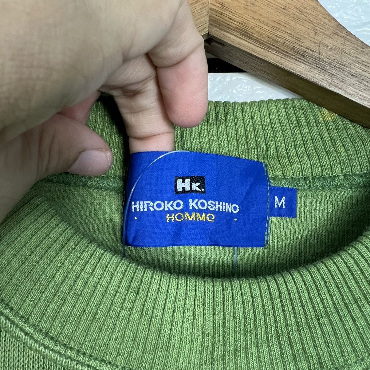 Hiroko Koshino Homme HIROKO KOSHINO HOMME Embroidered Logo Sweatshirt #4006-C182 Size US M / EU 48-50 / 2 - 9 Thumbnail