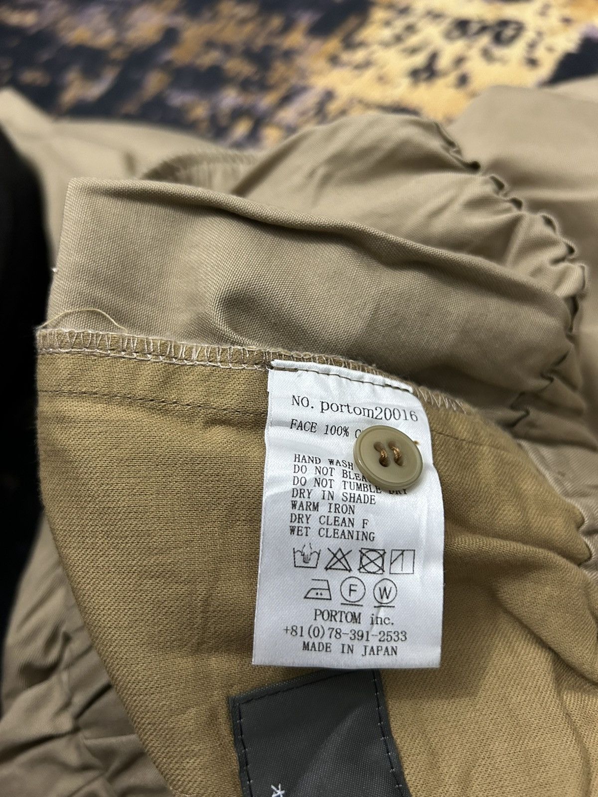 Japanese Brand Portom Inc Japan Wide Leg Beggy Pants Size US 30 / EU 46 - 8 Thumbnail