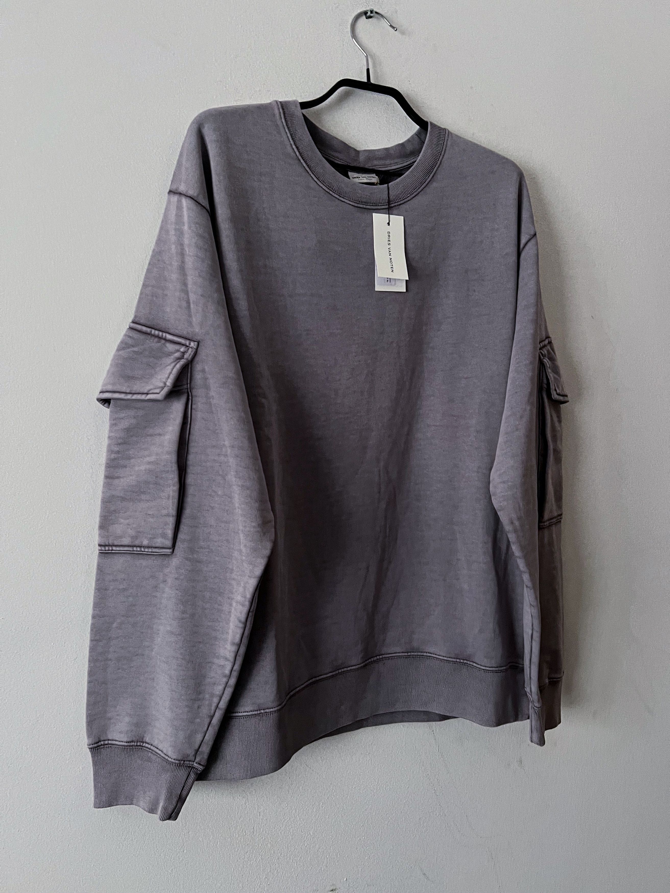 Dries Van Noten Dries Van Noten Sweatshirt Jersey Faded Size US XL / EU 56 / 4 - 3 Thumbnail