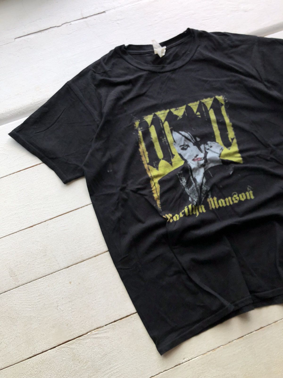 Marilyn Manson Vintage Marlyn Manson T shirts Band Tees Very Rare Size US L / EU 52-54 / 3 - 1 Thumbnail