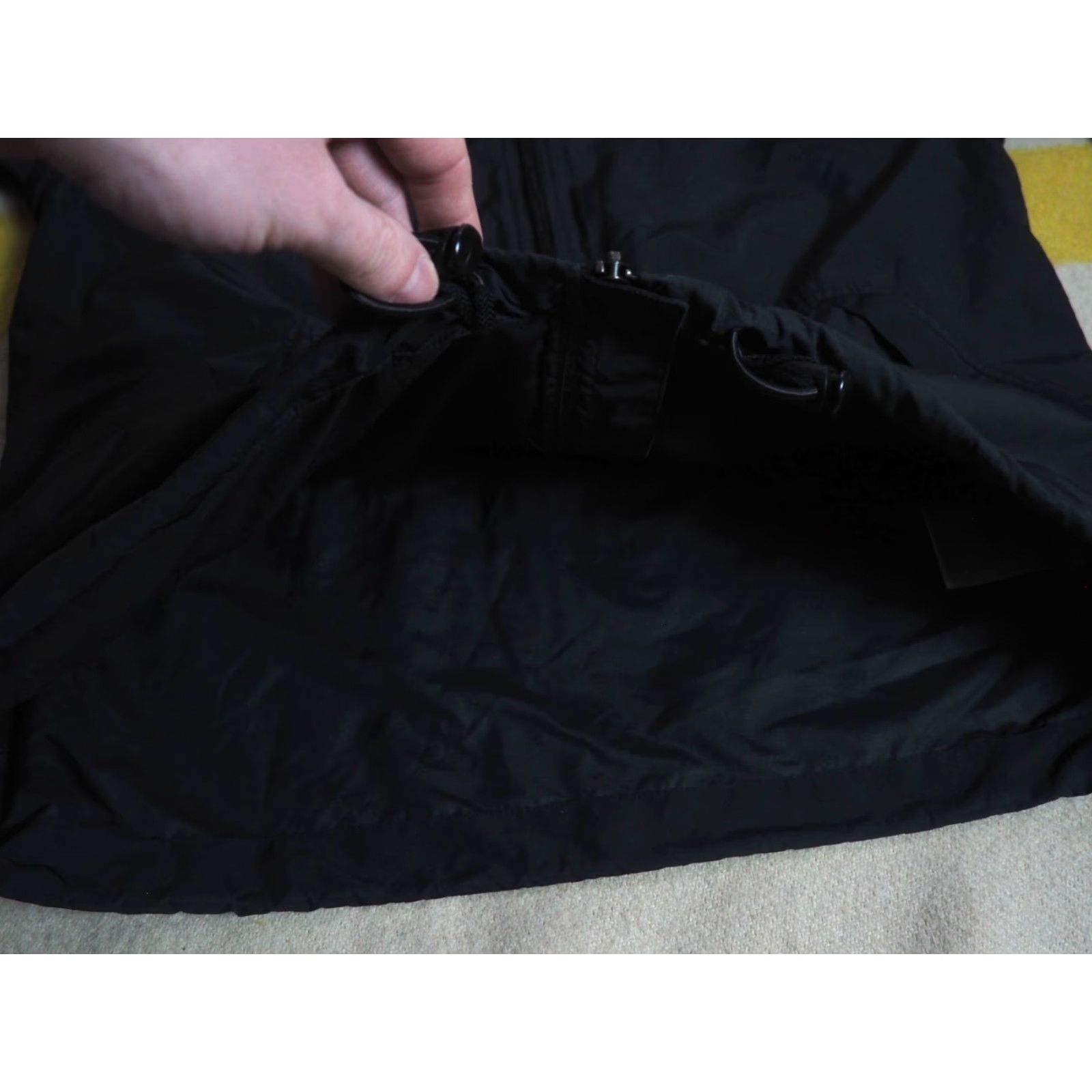 Nike VINTAGE Nike Windbreaker Jacket Climalite Dark Gray Nylon Logo Mini Swoosh L Men Size L Size US L / EU 52-54 / 3 - 7 Thumbnail