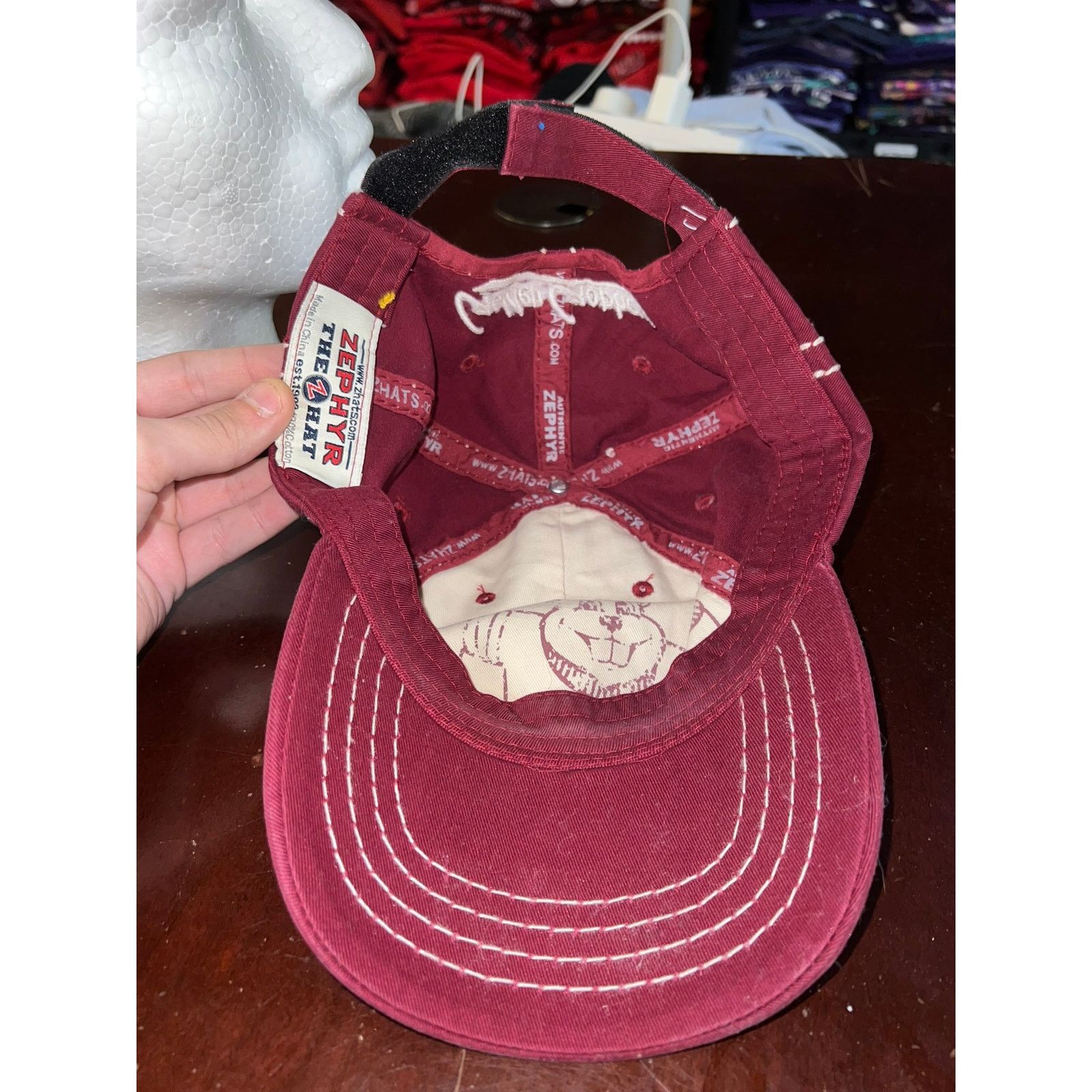 Zephyr Minnesota Gophers Hat Golden Gopher College Zephyr Cap OS Size ONE SIZE - 6 Thumbnail