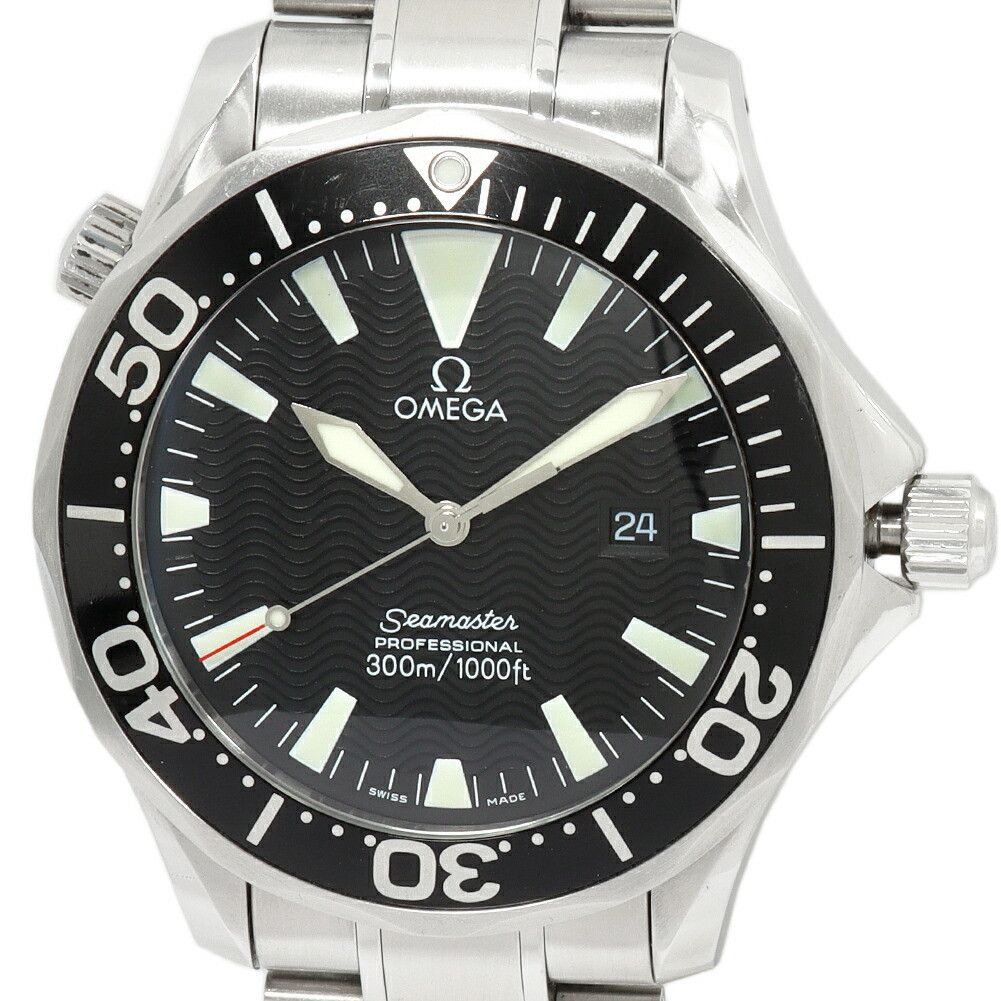 Omega Omega Omega Seamaster 300m Stainless Steel Metal Quartz 2264.50 DUTY FREE for USA Size ONE SIZE - 1 Thumbnail