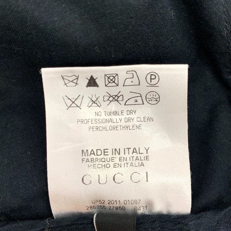 Gucci Gucci Dark blue cotton denim trousers 2502-Nextarrow Size US 28 / EU 44 - 7 Thumbnail