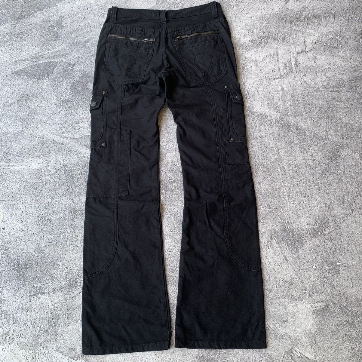 CIVARIZE CIVRIZE patchwork Cargo Flare Jeans Size US 30 / EU 46 - 2 Thumbnail