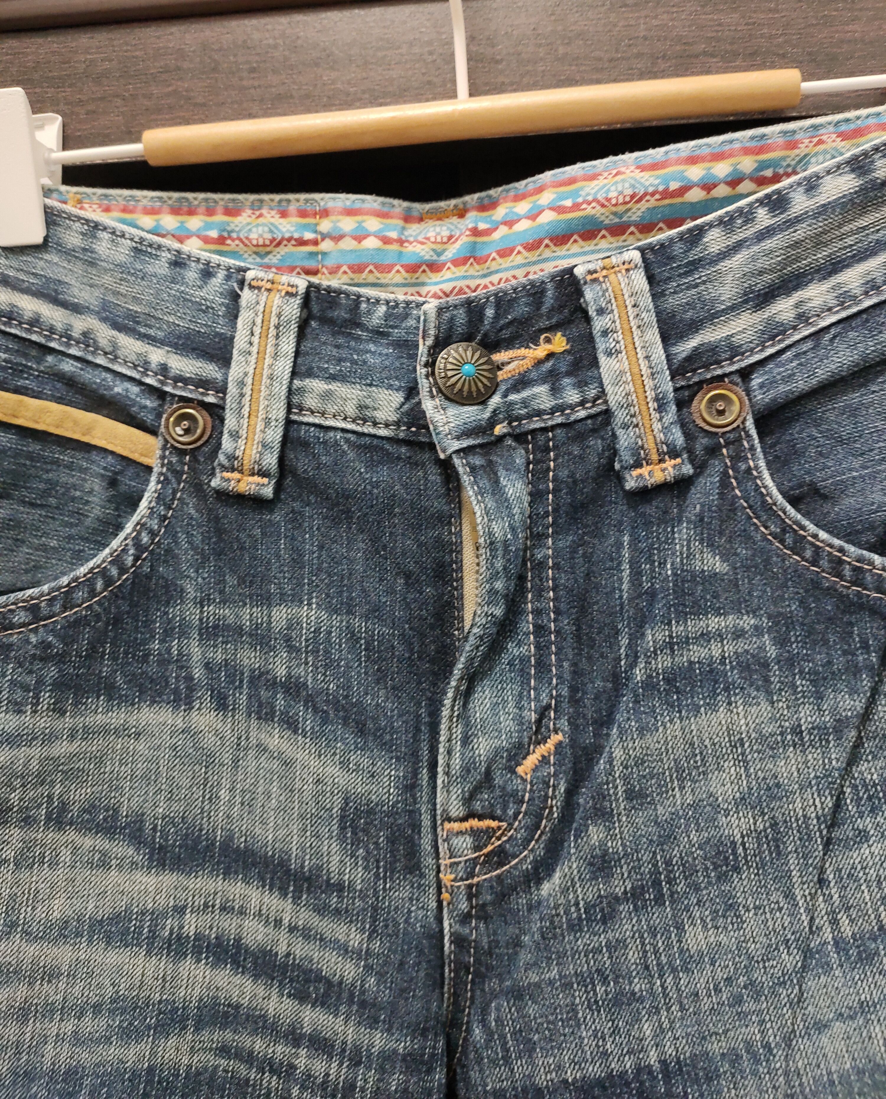 Japanese Brand 💥 Sick Flared Edwin XV Exclusive Vintage Jeans 💥 Size US 30 / EU 46 - 5 Thumbnail