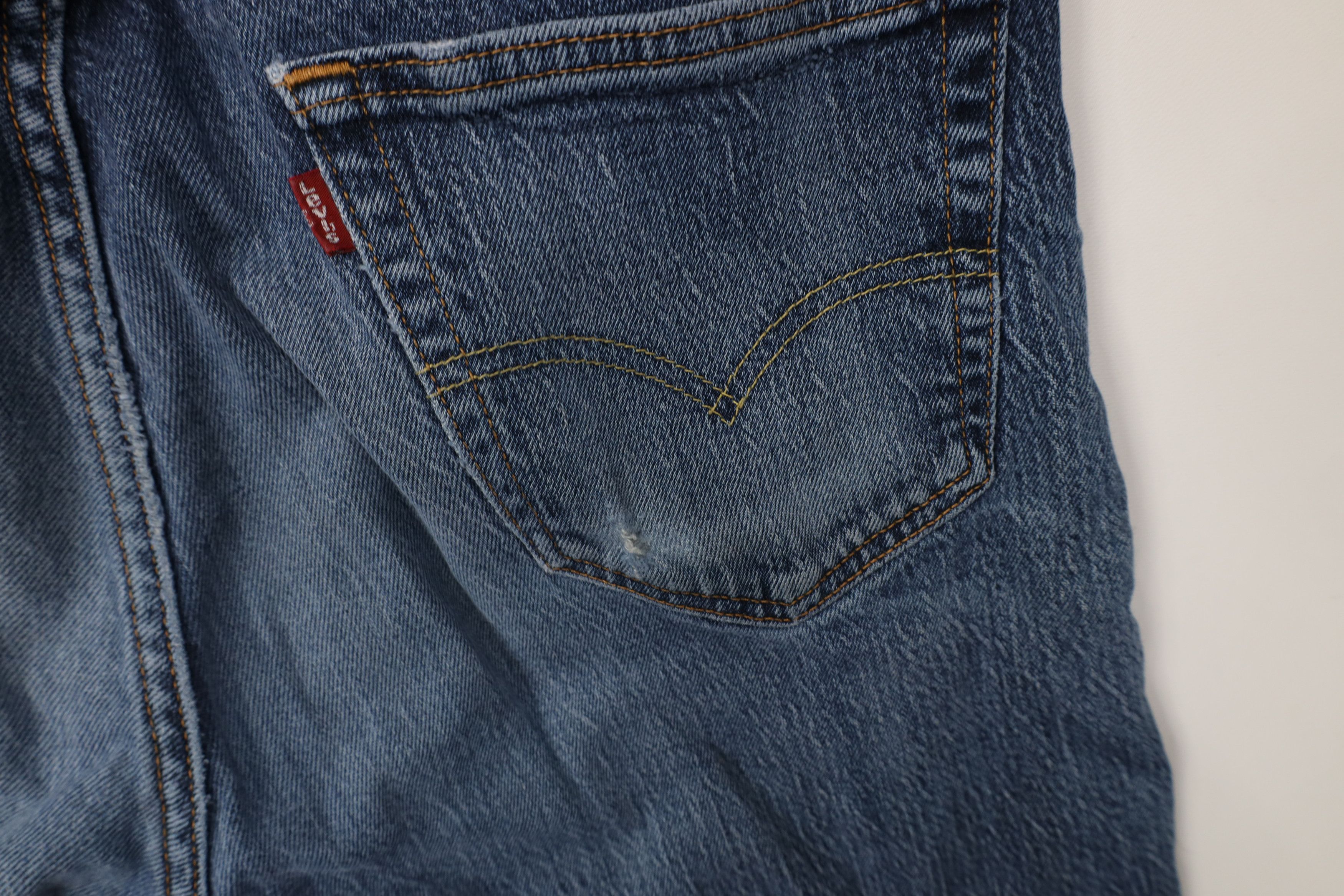 Levi's Vintage Y2K Levis 505 Regular Straight Leg Denim Jeans Size US 34 / EU 50 - 15 Thumbnail