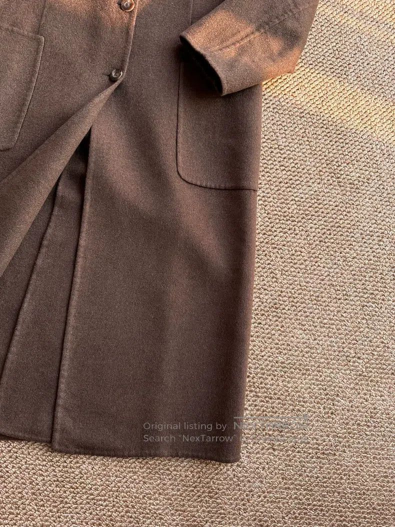 Loro Piana Loro Piana Cashmere double-sided long coat, brown Size M / US 6-8 / IT 42-44 - 3 Thumbnail