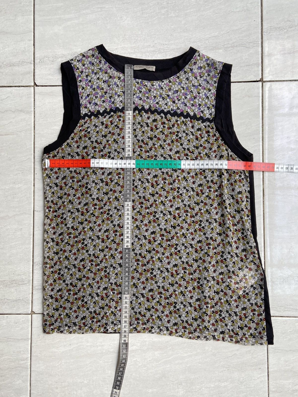 Bottega Veneta BOTTEGA VENETA Flower Motive Sleeveless Size S / US 4 / IT 40 - 7 Thumbnail