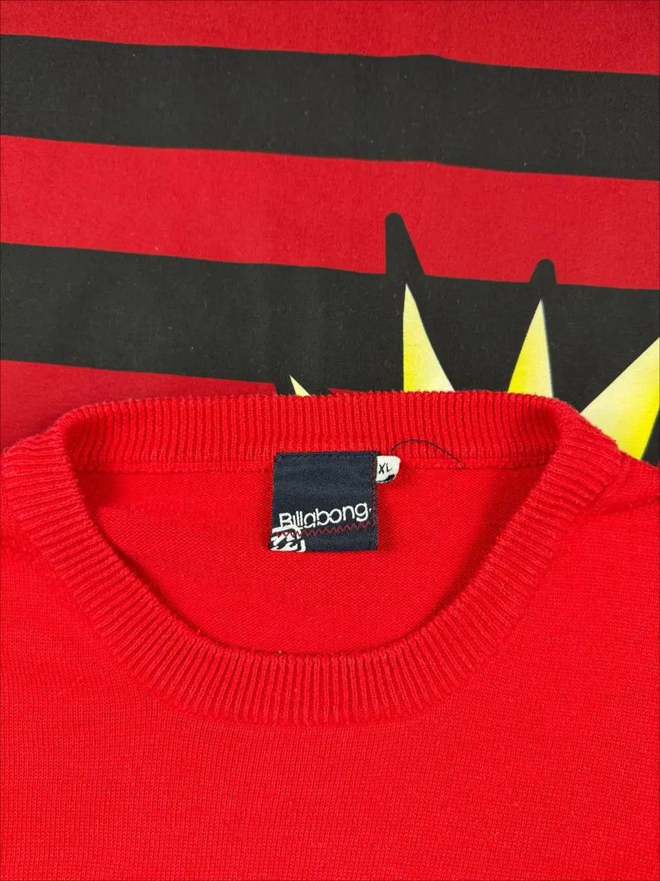 Billabong Vintage Billabong surf knitted longsleeve sweater Size XL Size US XL / EU 56 / 4 - 2 Thumbnail