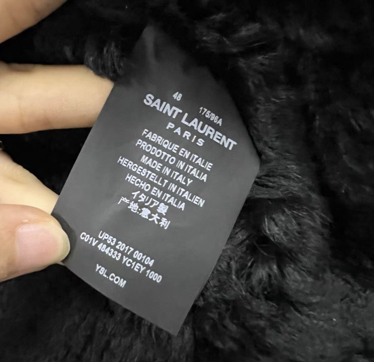 Saint Laurent Paris Saint Laurent Shearling Jacket J41 Size US M / EU 48-50 / 2 - 4 Thumbnail